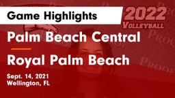 Palm Beach Central  vs Royal Palm Beach Game Highlights - Sept. 14, 2021