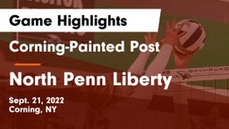 Corning-Painted Post  vs North Penn Liberty  Game Highlights - Sept. 21, 2022