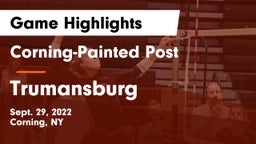 Corning-Painted Post  vs Trumansburg  Game Highlights - Sept. 29, 2022