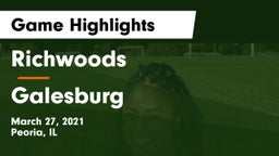 Richwoods  vs Galesburg  Game Highlights - March 27, 2021