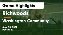 Richwoods  vs Washington Community  Game Highlights - Aug. 23, 2021
