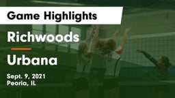 Richwoods  vs Urbana  Game Highlights - Sept. 9, 2021