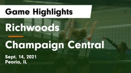 Richwoods  vs Champaign Central  Game Highlights - Sept. 14, 2021