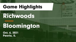 Richwoods  vs Bloomington  Game Highlights - Oct. 6, 2021