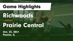 Richwoods  vs Prairie Central Game Highlights - Oct. 23, 2021