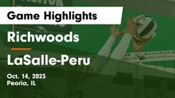 Richwoods  vs LaSalle-Peru  Game Highlights - Oct. 14, 2023