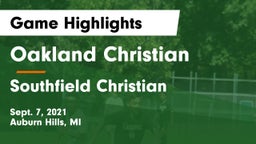 Oakland Christian  vs Southfield Christian  Game Highlights - Sept. 7, 2021