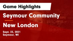 Seymour Community  vs New London  Game Highlights - Sept. 23, 2021