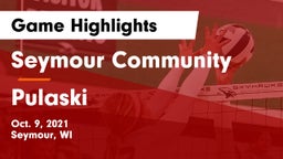 Seymour Community  vs Pulaski  Game Highlights - Oct. 9, 2021