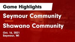 Seymour Community  vs Shawano Community  Game Highlights - Oct. 16, 2021