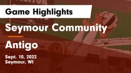 Seymour Community  vs Antigo  Game Highlights - Sept. 10, 2022