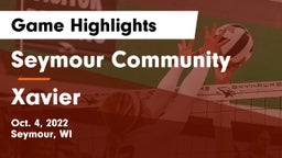 Seymour Community  vs Xavier  Game Highlights - Oct. 4, 2022