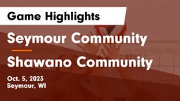 Seymour Community  vs Shawano Community  Game Highlights - Oct. 5, 2023