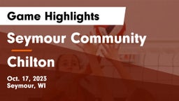Seymour Community  vs Chilton  Game Highlights - Oct. 17, 2023