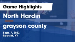 North Hardin  vs grayson county  Game Highlights - Sept. 7, 2022