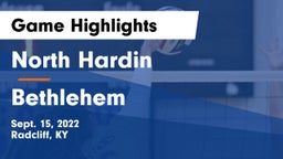 North Hardin  vs Bethlehem  Game Highlights - Sept. 15, 2022