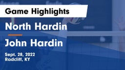 North Hardin  vs John Hardin  Game Highlights - Sept. 28, 2022