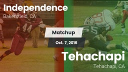 Matchup: Independence High vs. Tehachapi  2016