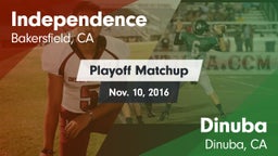 Matchup: Independence High vs. Dinuba  2016