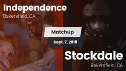 Matchup: Independence High vs. Stockdale  2018