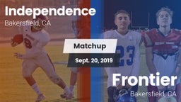 Matchup: Independence High vs. Frontier  2019