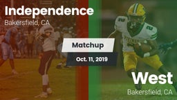 Matchup: Independence High vs. West  2019