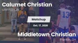Matchup: Calumet Christian Hi vs. Middletown Christian  2020