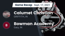 Recap: Calumet Christian  vs. Bowman Academy  2021