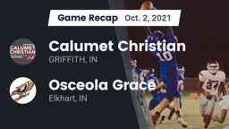 Recap: Calumet Christian  vs. Osceola Grace 2021