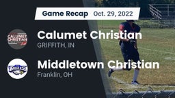 Recap: Calumet Christian  vs. Middletown Christian  2022