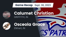 Recap: Calumet Christian  vs. Osceola Grace 2023