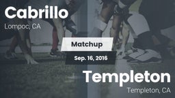 Matchup: Cabrillo  vs. Templeton  2016
