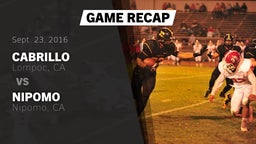 Recap: Cabrillo  vs. Nipomo  2016