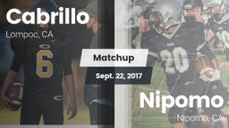Matchup: Cabrillo  vs. Nipomo  2017