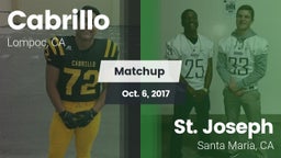 Matchup: Cabrillo  vs. St. Joseph  2017