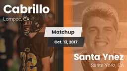 Matchup: Cabrillo  vs. Santa Ynez  2017