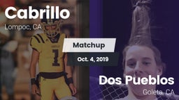 Matchup: Cabrillo  vs. Dos Pueblos  2019