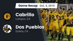 Recap: Cabrillo  vs. Dos Pueblos  2019