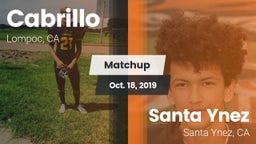 Matchup: Cabrillo  vs. Santa Ynez  2019