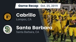 Recap: Cabrillo  vs. Santa Barbara  2019