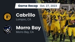 Recap: Cabrillo  vs. Morro Bay  2023