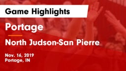 Portage  vs North Judson-San Pierre  Game Highlights - Nov. 16, 2019