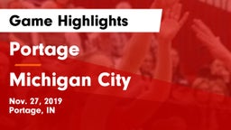 Portage  vs Michigan City  Game Highlights - Nov. 27, 2019