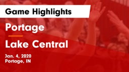 Portage  vs Lake Central  Game Highlights - Jan. 4, 2020