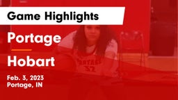 Portage  vs Hobart  Game Highlights - Feb. 3, 2023