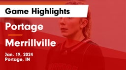 Portage  vs Merrillville  Game Highlights - Jan. 19, 2024