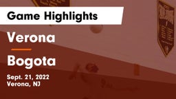 Verona  vs Bogota  Game Highlights - Sept. 21, 2022