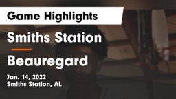 Smiths Station  vs Beauregard  Game Highlights - Jan. 14, 2022