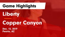 Liberty  vs Copper Canyon  Game Highlights - Dec. 13, 2019
