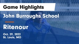 John Burroughs School vs Ritenour  Game Highlights - Oct. 29, 2022